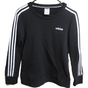 ADDIDAS ORIGINALS TRI STRIPE CLASSIC BLK N WHT CREWNECK UNISEX SIZE US SMALL